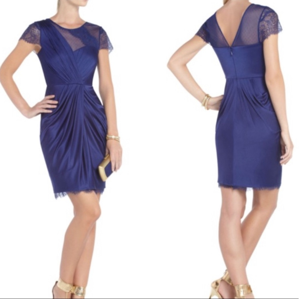 BCBG Mercedes Blue Dress XS